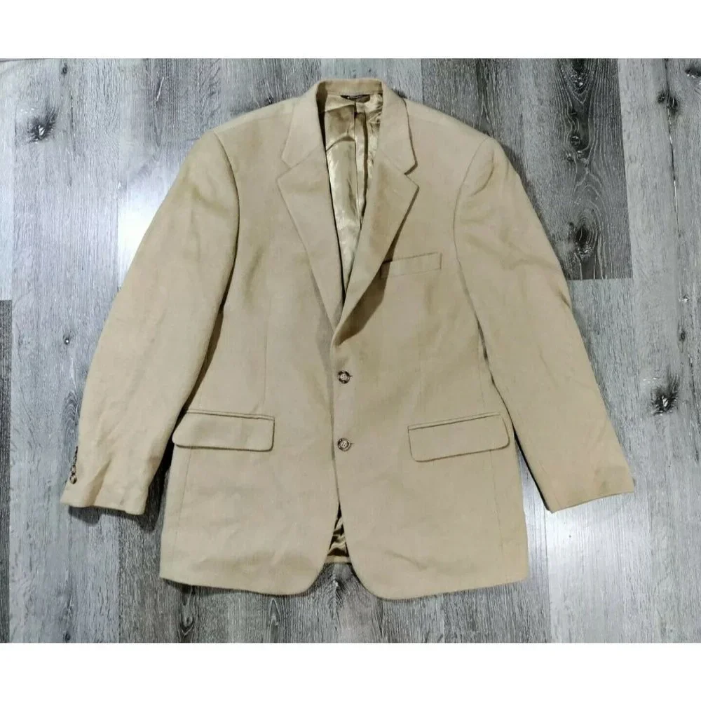 Bill Blass Sports Coat Camel Hair Size 42